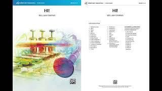 Hi!, by William Owens – Score & Sound