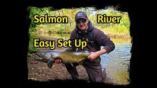 Basic Salmon setup for The Salmon River