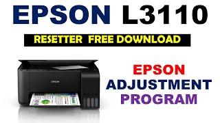 How to Reset EPSON L3110 Using Epson Adjustment Program