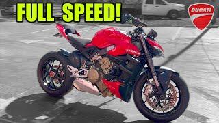 Ducati Panigale V4 Streetfighter Test Ride - Most Powerful Naked Bike!