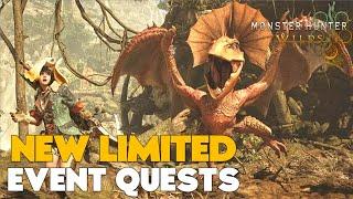 Limited Time Event Quests Are Now Available - Monster Hunter Wilds