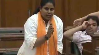 AAP's Sarita Singh accused of taking money for providing job