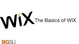 The Basics of WIX || The Collab Lab