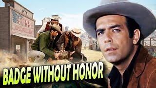 Badge Without Honor I AMERICAN Cowboy WESTERN  Dan Blocker, Michael Landon Cine classic show 2024