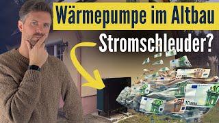 Wärmepumpe im Altbau: Wie viel Strom braucht sie im Dezember?