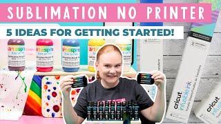 Sublimation With No Printer Required: 5 Options to Get Started