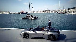 BMW i8, Formula E and Team Malizia with Pierre Casiraghi, VP of “Yacht Club de Monaco"