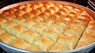 ️BU TARİFLE BAKLAVA YAPAMAYAN KALMAYACAK ️YİYENLERİN HAZIR SANDIĞI 40 KAT  ÇITIR BAKLAVA TARİFİ️,