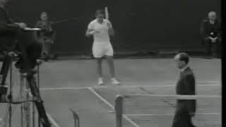 Some footage of the 1954 Wimbledon Final Rosewall vs Drobny