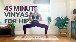 45 MINUTE VINYASA - HIPS & SHOULDERS (SATYA)