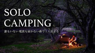 SOLO Camping by Beautiful Pond in Deep of Mountains