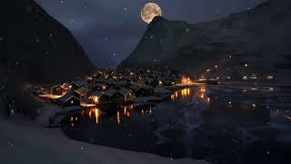Wolf's Fjord Ambience Blizzard Sounds in 432hz