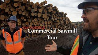 40,000 board feet per Shift! Huntsville Forest Products Sawmill Tour