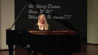 Some fun clips from recording sessions. Valentina Lisitsa