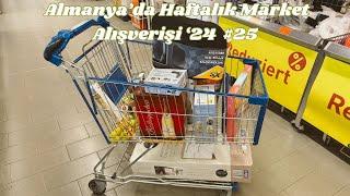 Almanya'da haftalık market alışverişi '24 #25 | Aldi , Rewe To Go Turu