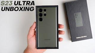 Samsung Galaxy S23 ULTRA Unboxing