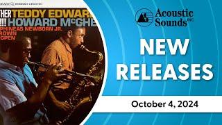 Acoustic Sounds New Releases October 4, 2024