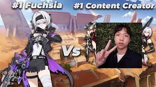 I faced the #1 Strinova Content Creator as a Fuchsia one trick