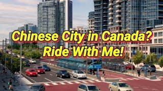 Chinese City in Canada? Ride With Me!                  #markham  #chinese  #oriental