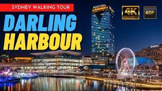 Darling Harbour |  Australia | Sydney walking tour 【4K】