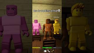 FIVE NIGHTS AT FREDDYS #roblox #fnaf #fivenightsatfreddys #coems #funny #robloxmemes #viral