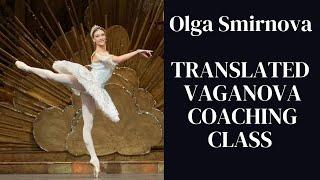 Watch Olga Smirnova get coached | Vaganova Ballet Academy Walk Through