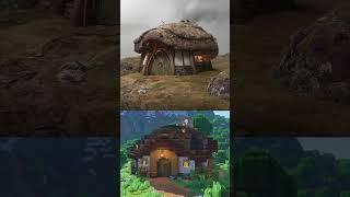 HOW TO BUILD A HOUSE IN MINECRAFT USING CONCEPT ART?!