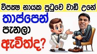 Lesson 649– විපක්ෂ නායක පුටුවට තාප්පෙන් පැනලාද ආවෙ? -English in Sinhala |  Ideal guide to English