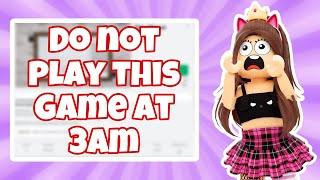 DO NOT PLAY THIS ROBLOX GAME! 