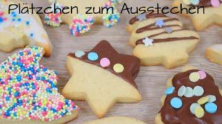 Butterplätzchen zum Ausstechen →