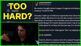 IWD Reacts To Yamatosdeath Quitting LOL