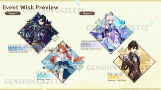 UPDATE!! VERSION 4.8 to 5.2 BANNER ROADMAP! (Zhongli, Pyro Archon, Arlecchino) - Genshin Impact