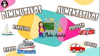 Diminutivos y Aumentativos | Aula chachi - Vídeos educativos para niños