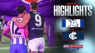 North Melbourne v Carlton Highlights | Round 6, 2025 | AFL