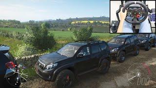 TOYOTA PRADO Land Cruiser - Forza Horizon 4 Online | Logitech g29 gameplay