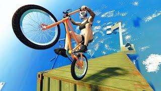 GTA 5 EPiC BMX STUNTS Races #7 (GTA 5 PC Stunts)