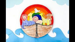 Noah's Ark Paper Plate Craft