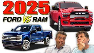 Ram REVEALS the New 2025 Heavy Duty Lineup: Here’s How It Compares to the 2025 Ford Super Duty!