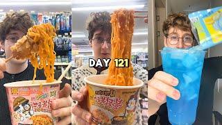 Day 121-130 Of ONLY Eating Food From a Korean Convenience Store!