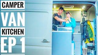 Camper Van Kitchen - What We Cook In Our Sprinter Van Kitchen for Van Life