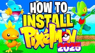 HOW TO INSTALL PIXELMON IN 2025! (Minecraft Pokémon Mod)