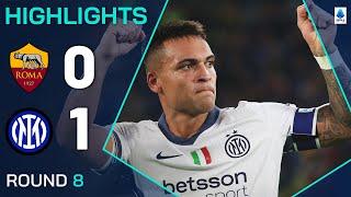 ROMA-INTER 0-1 | HIGHLIGHTS | Martinez wins it for Inter | Serie A 2024/25