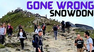 Never Solo Hiking Snowdon Again (on a weekend) || Miners path up / PYG Path Down