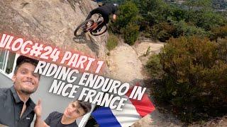 Riding MAD Trails around Nice France -  PART 1 VLOG#24 | Jack Moir |