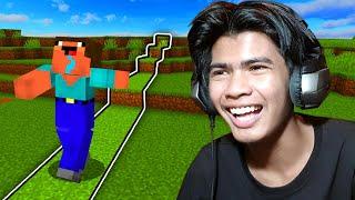 ខ្ញុំដើរទៅត្រង់រហូត ក្នុងMinecraft