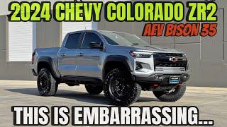 2024 Chevy Colorado ZR2 AEV Bison 35 PKG First Drive: This Is Very Embarrassing...