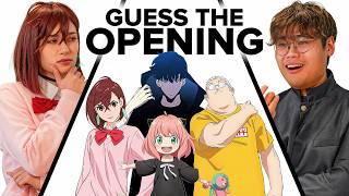 GUESS THE ANIME OPENING: BOYS VS GIRLS EDITION