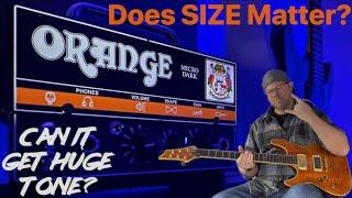 Does SIZE Matter? Orange Micro Dark 20 Watt Head | AMM AMPLIFIED Metal Mod! This Thing Sounds HUGE!