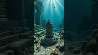 "Lost City Beneath the Waves: Exploring the Real Ruins of Dwarka Underwater" #ai