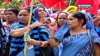 Asha Workers Intensify Protest | Hundreds Demonstrate At Lower PMG In Bhubaneswar